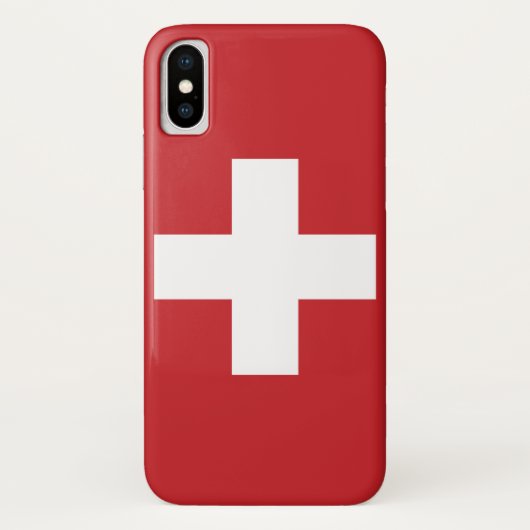 Schweizer Flagge Case-Mate iPhone Hülle (Rückseite)
