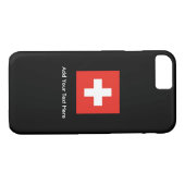 Schweizer Flagge Case-Mate iPhone Hülle (Rückseite (Horizontal))