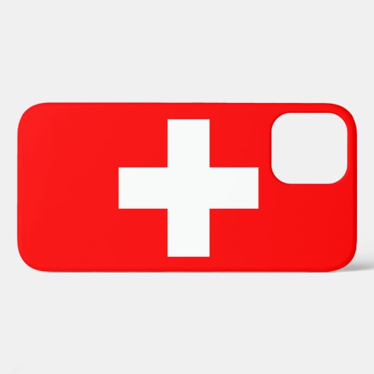 Schweizer Flagge Case-Mate iPhone Hülle (Rückseite (Horizontal))