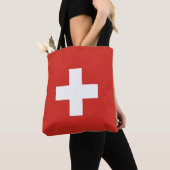 Schweizer Flagge, Flagge der Schweiz Tasche (Von Nahem)