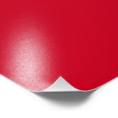 Schweizer Flagge Fotodruck (Ecke)