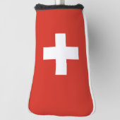Schweizer Flagge Golf Headcover (Rotieren 90)