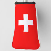 Schweizer Flagge Golf Headcover (Rotieren 90)