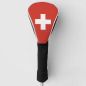 Schweizer Flagge Golf Headcover (Vorderseite)