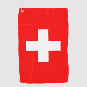 Schweizer Flagge Golfhandtuch