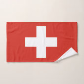 Schweizer Flagge Handtuch Badhandtuch Set (Handtuch)