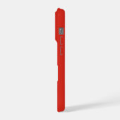 Schweizer Flagge iPhone Hülle (Linke Seite)