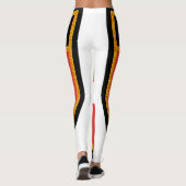 Schweizer Flagge Leggings (Rückseite)