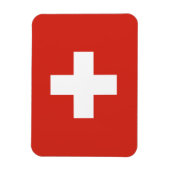 Schweizer Flagge Magnet (Vertikal)