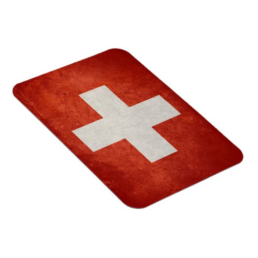 Schweizer Flagge Magnet (Rechte Seite)
