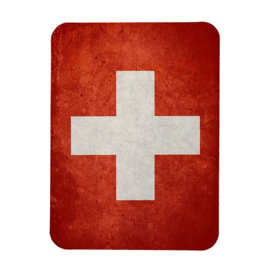 Schweizer Flagge Magnet (Vertikal)