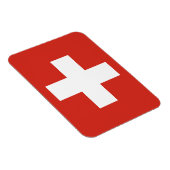 Schweizer Flagge Magnet (Rechte Seite)