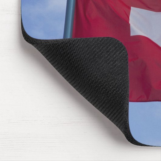 Schweizer Flagge Mousepad (Ecke)