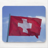 Schweizer Flagge Mousepad (Vorne)