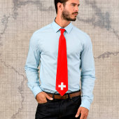 Schweizer Flagge Neck Tie / Schweiz Geschäftsmode Krawatte