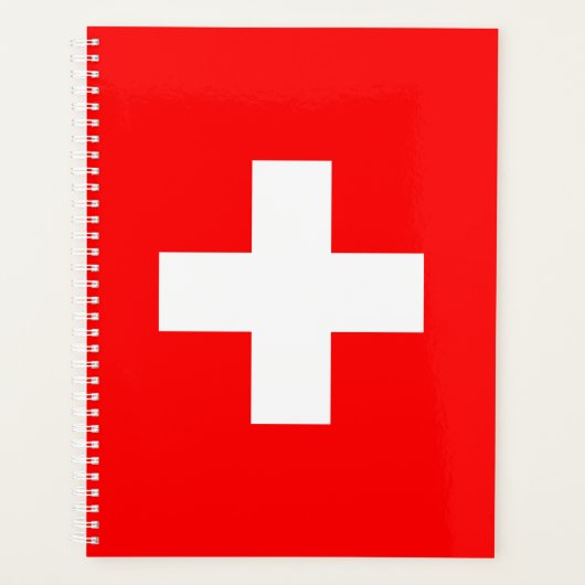Schweizer Flagge Planer (Vorderseite)