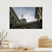 Schweizer Flagge Poster (Küche)