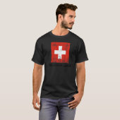 Schweizer Flagge Prix Schweizer Flagge T-Shirt (Vorne ganz)