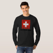 Schweizer Flagge Prix Schweizer Flagge T-Shirt (Vorne ganz)