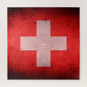 Schweizer Flagge Puzzle