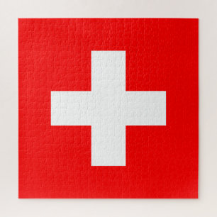 Schweizer Flagge Puzzle