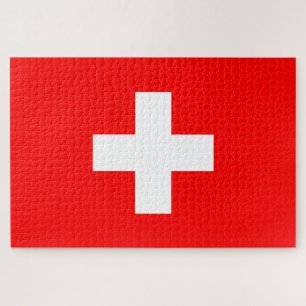 Schweizer Flagge Puzzle