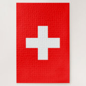 Schweizer Flagge Puzzle (Vertikal)