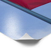 Schweizer Flagge (RF) Fotodruck (Ecke)