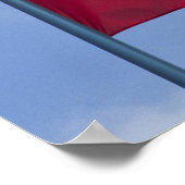 Schweizer Flagge (RF) Poster (Ecke)