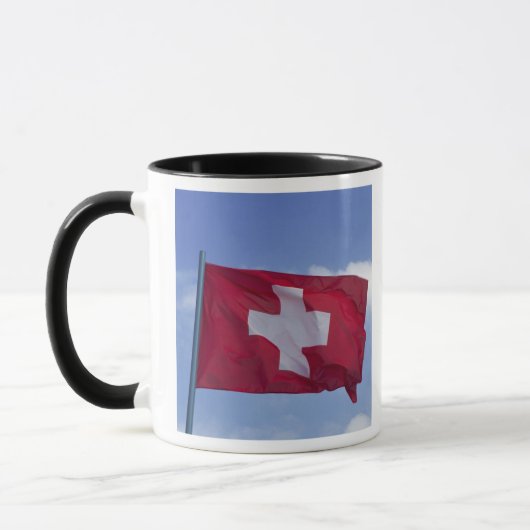 Schweizer Flagge Rf) Tasse (Links)