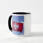 Schweizer Flagge Rf) Tasse (Vorderseite Links)