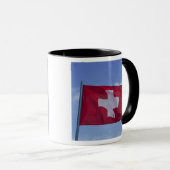 Schweizer Flagge Rf) Tasse (VorderseiteRechts)