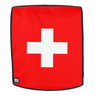 Schweizer Flagge Rucksack