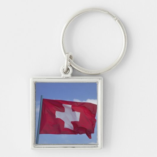 Schweizer Flagge Schlüsselanhänger (Vorne)