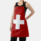 Schweizer Flagge Schürze (InSitu)