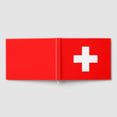 Schweizer Flagge (Schweiz) Gästebuch (Voll)