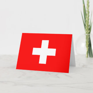 Schweizer Flagge (Schweiz) Karte