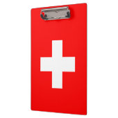 Schweizer Flagge (Schweiz) Klemmbrett (Links)