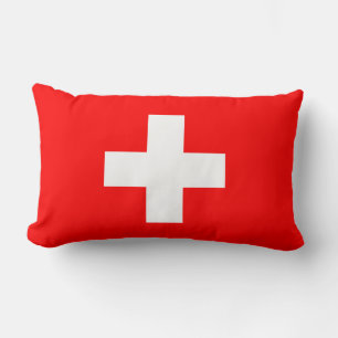 Schweizer Flagge (Schweiz) Lendenkissen