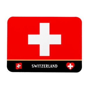 Schweizer Flagge / Schweiz Magnet