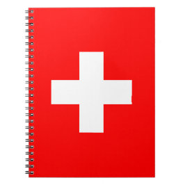 Schweizer Flagge (Schweiz) Notizblock