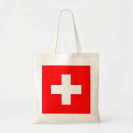 Schweizer Flagge (Schweiz) Tragetasche