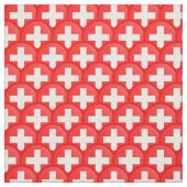 Schweizer Flagge / Schweiz Trendy Fabric /mode Stoff (Muster)