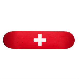 Schweizer Flagge Skateboard