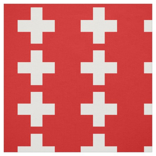 Schweizer Flagge Stoff (Muster)