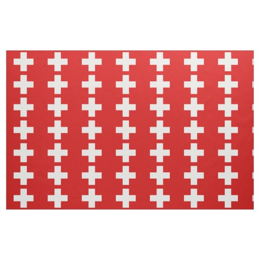 Schweizer Flagge Stoff (Fat Quarter (45,7 x 55,9 cm))
