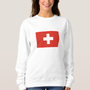 Schweizer Flagge Sweatshirt