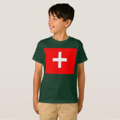 Schweizer Flagge T-Shirt (Vorne ganz)