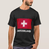 Schweizer Flagge T-Shirt (Vorderseite)