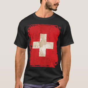 Schweizer Flagge T-Shirt